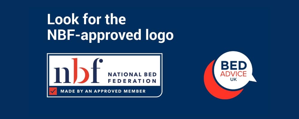 NBF Approved beds at the Carriage bed showrooms